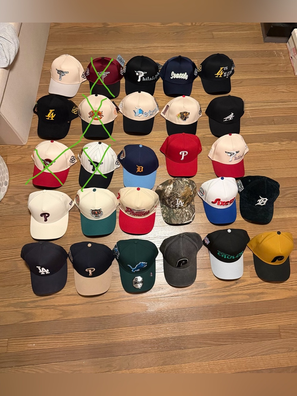 Assorted New Era A-frame Style SnapBack Hats